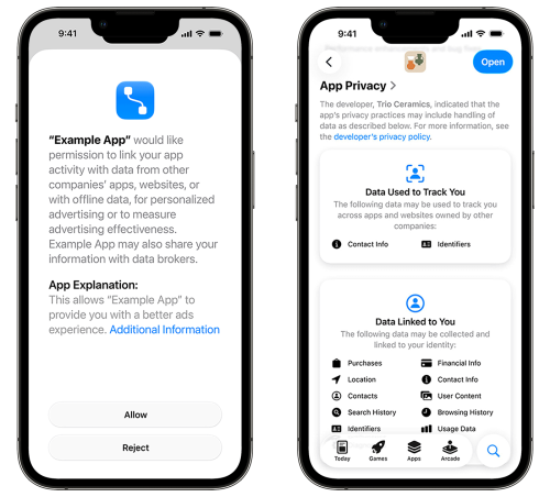 App Tracking Transparency
