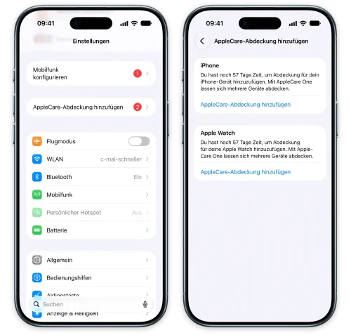 Apple Care Werbung 2500