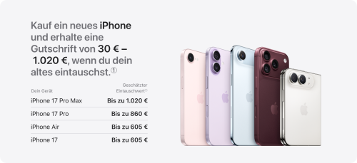 Eintauschwerte Iphone