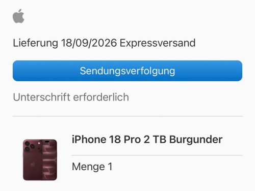 Iphone Versand