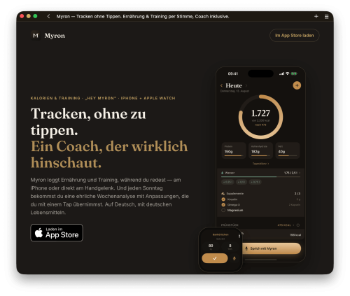 Myron App 2500