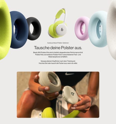 Polster Tausuchen Beats 360