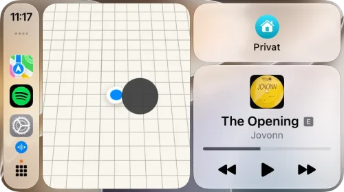 Sprachsteuerung Carplay Finger