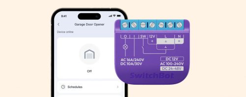 Switchbot Garagentor Oeffner Feature