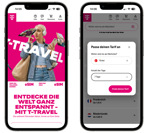 T Travel App Telekom
