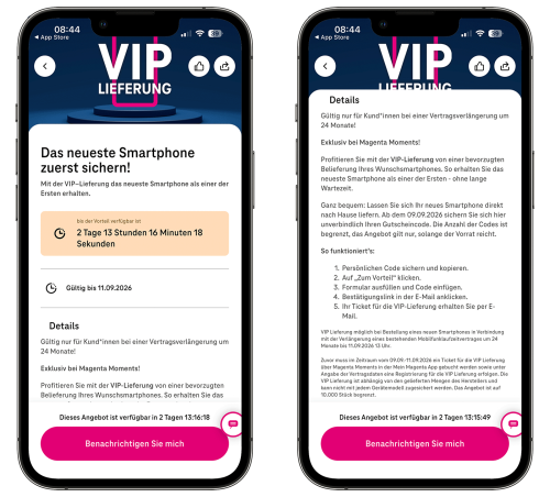 Telekom Vip Ticket Iphone 18