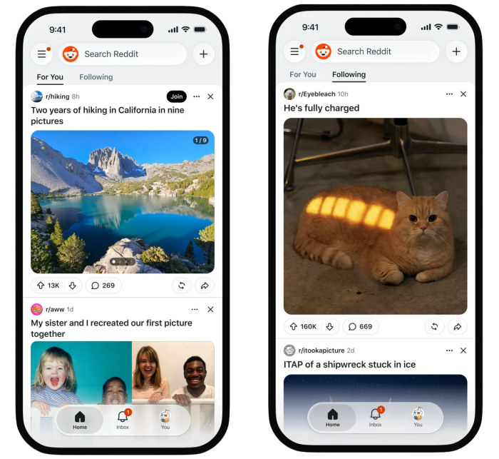 Reddit For You Following Reddit For You Following