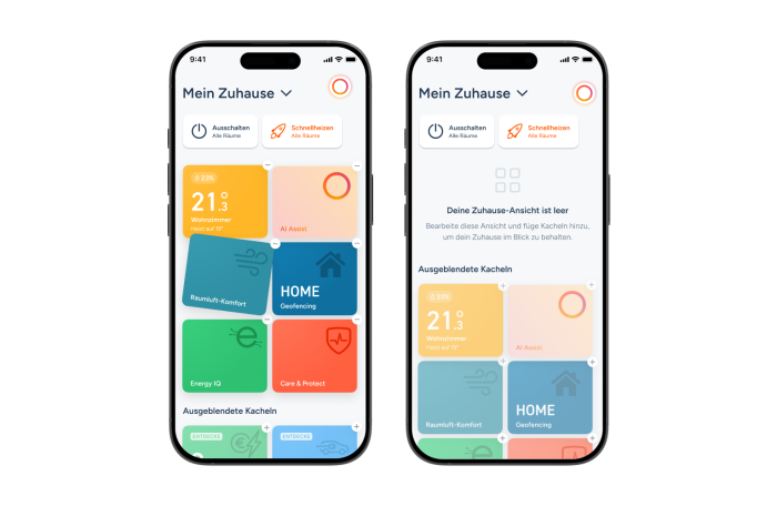 Tado App Anpassungen Tado App Anpassungen