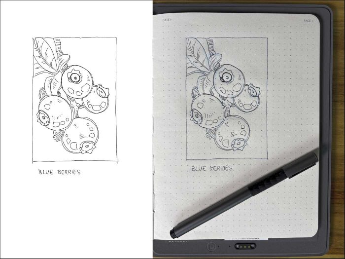 Xppen Note Plus Sketch1B