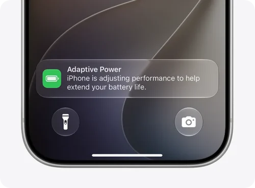 Adaptive Leitung beim iPhone Adaptive Leitung beim iPhone