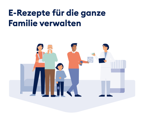Gematik Erezept Infografik Familienfunktion Gematik Erezept Infografik Familienfunktion